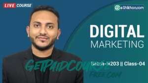 Digital marketing Course By E-Shikhon