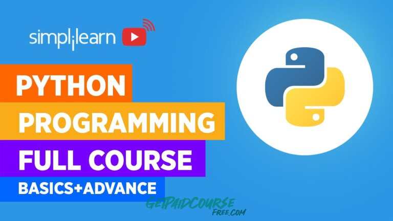 Complete Python Course: from Basics to Brilliance in HD