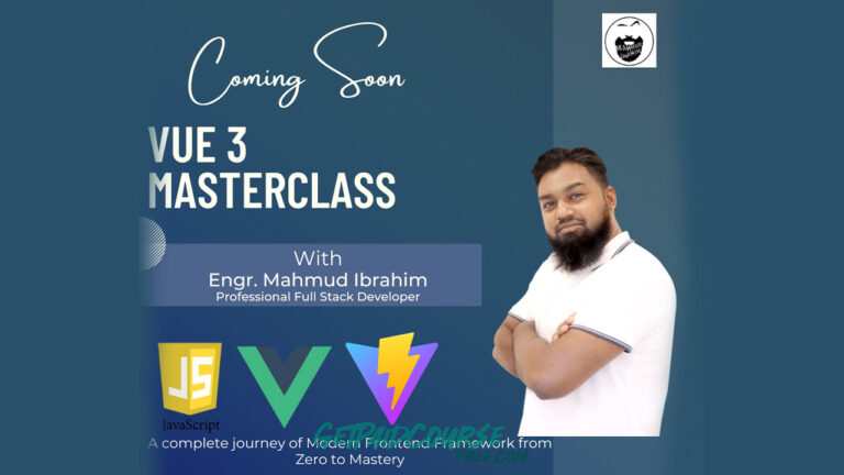 Vue JS 3 MasterClass with JavaScript Fundamentals